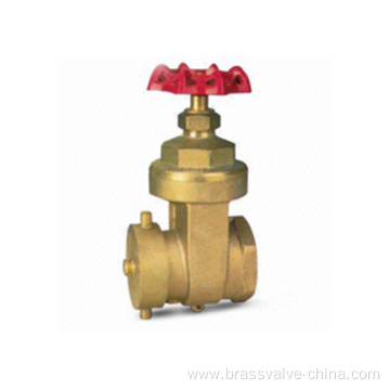 Brass boiler gate valves